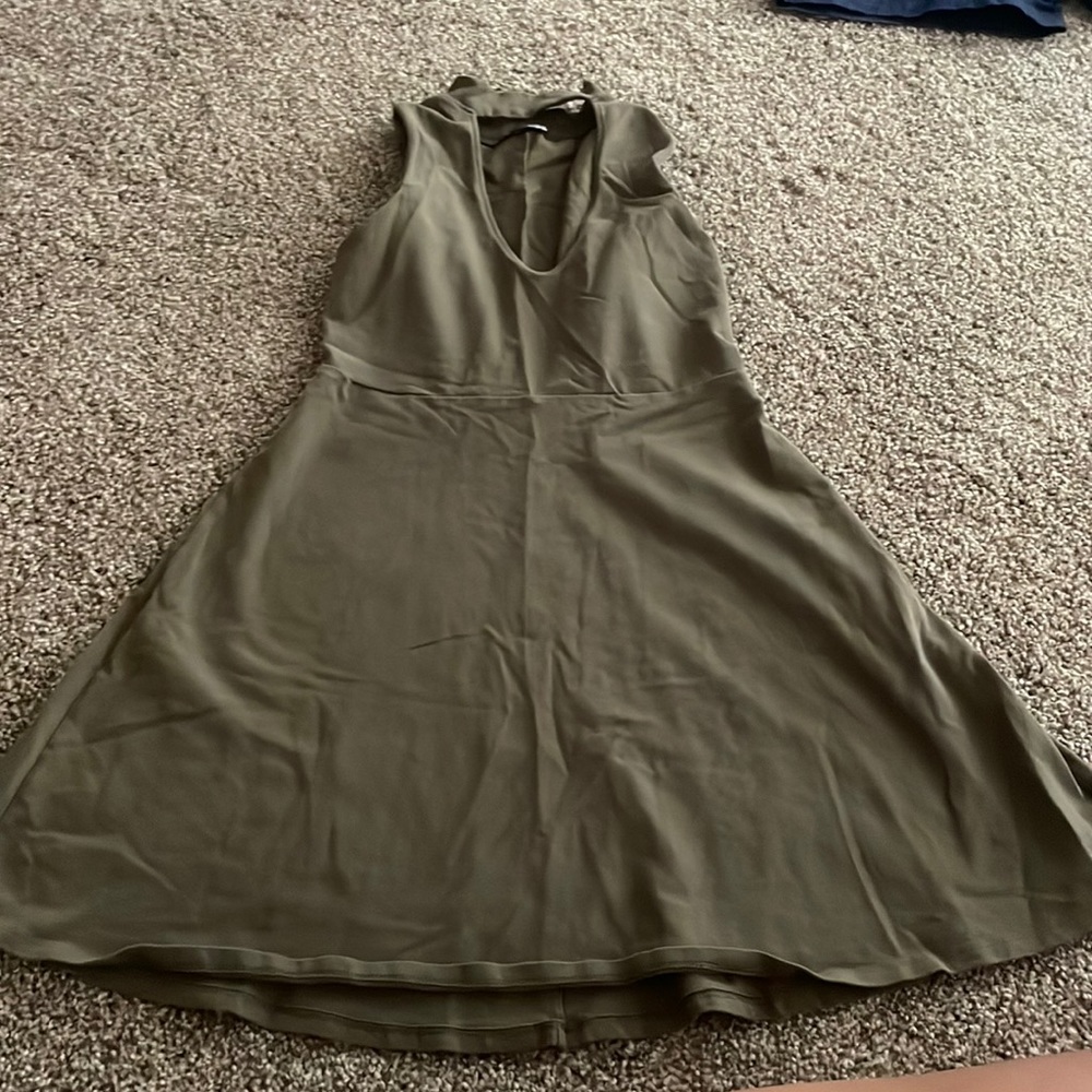 Green dress